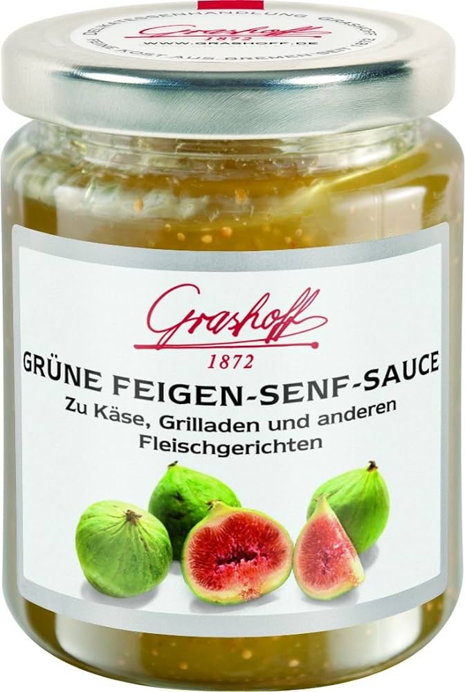 Grashoff Feigen-Senfsauce grün 200ml
