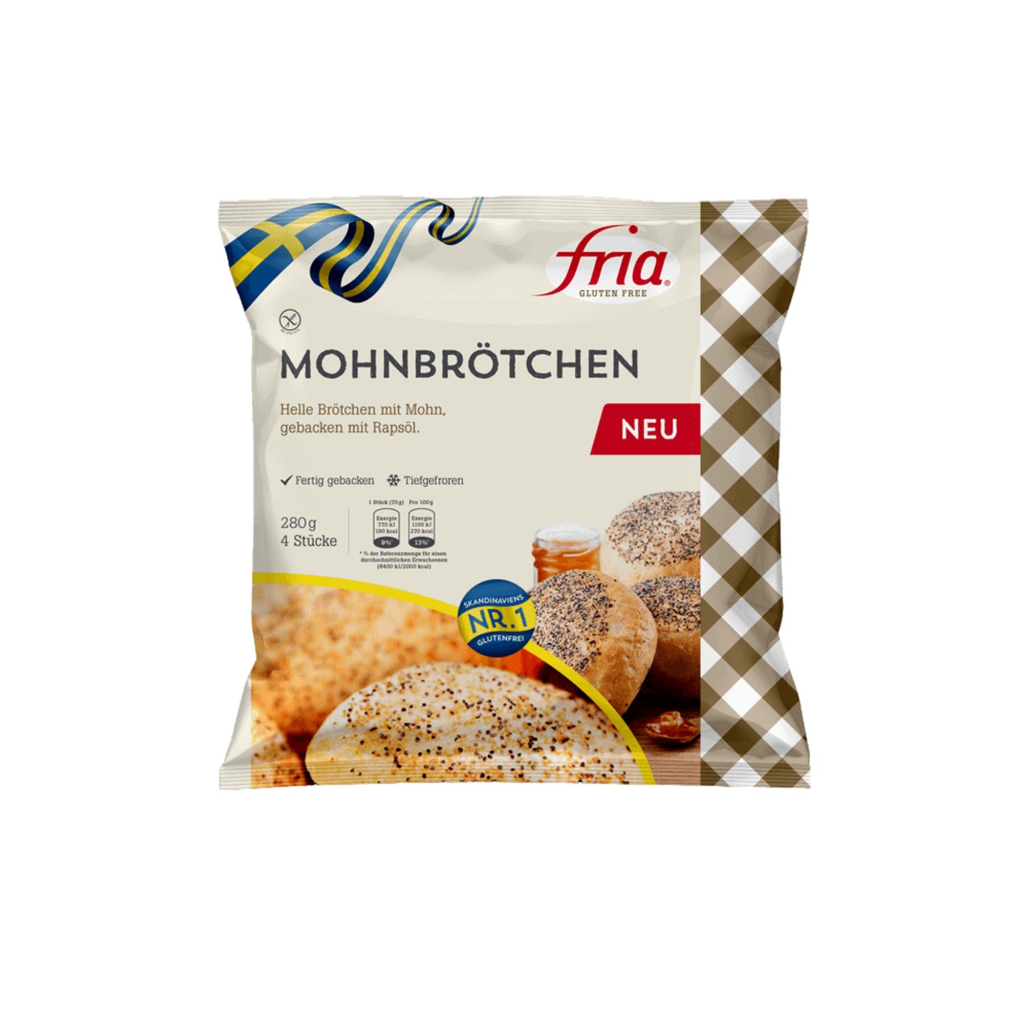 Fria Mini-Mehrkornbaguette 280g