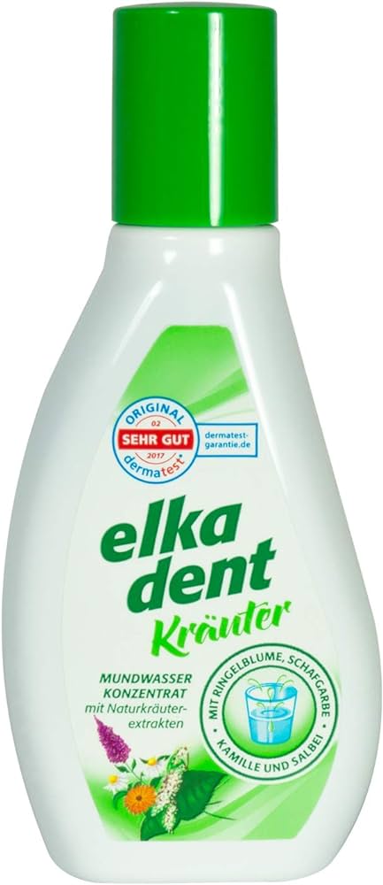 elkadent Kräuter Mundwasser 125ml