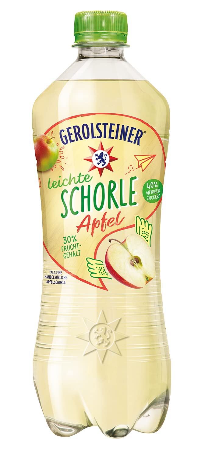 Gerolsteiner Leichte Schorle Apfel 0,75l DPG