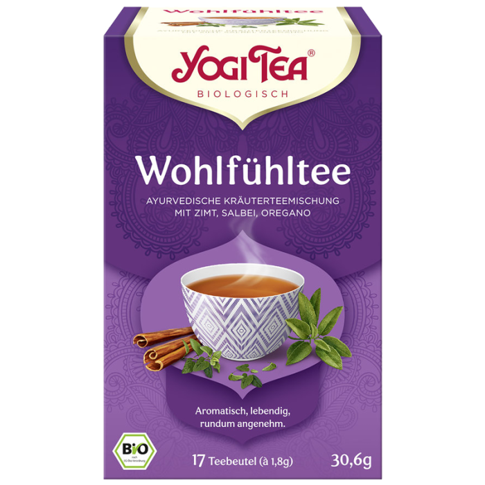 Bio Yogi Tea Wohlfühl Tee 17ST 30,6g