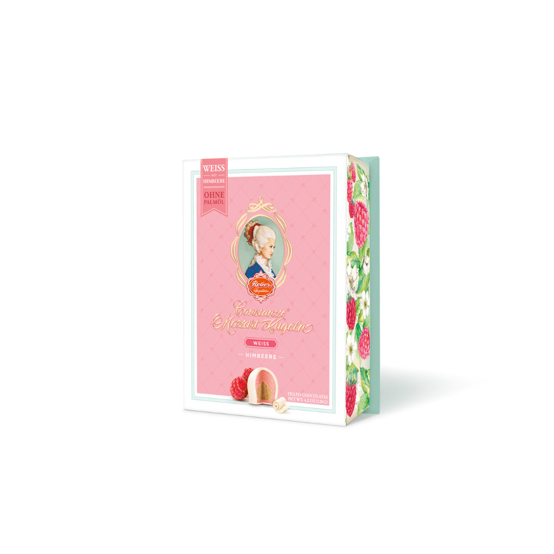 Reber Constanze-Mozart-Kugel Weiß 6ST 120g