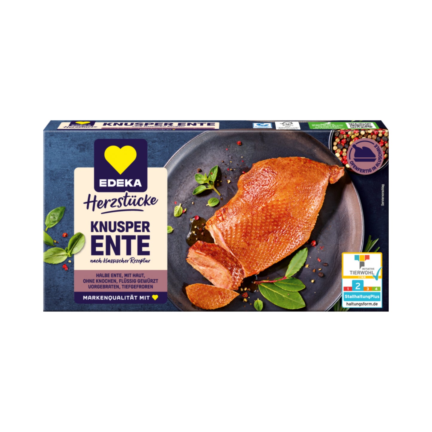 EDEKA Herzstücke Knusper Ente ohne Knochen 320g QS ITW