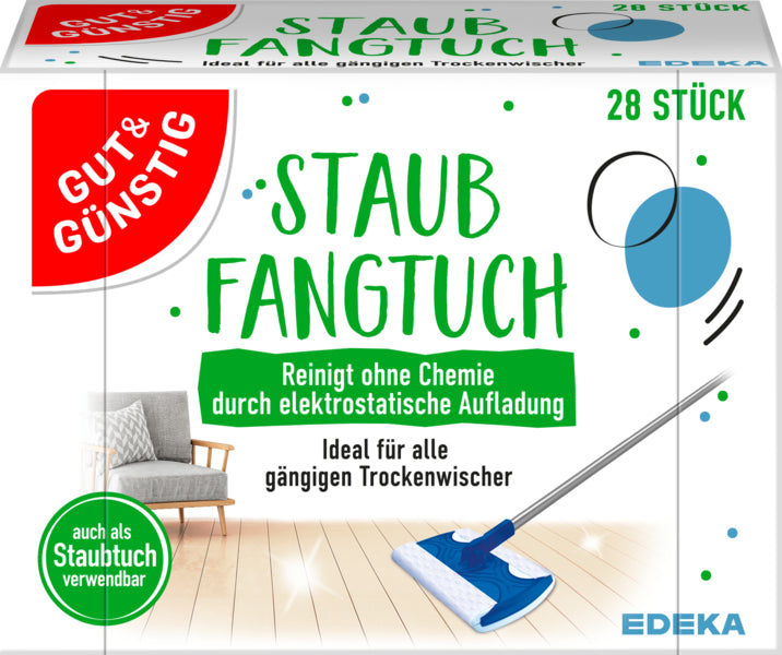 GUT&GÜNSTIG Staubfangtuch 28ST