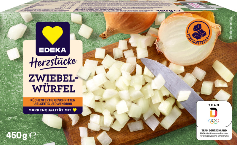 EDEKA Herzstücke Zwiebelwürfel 450g