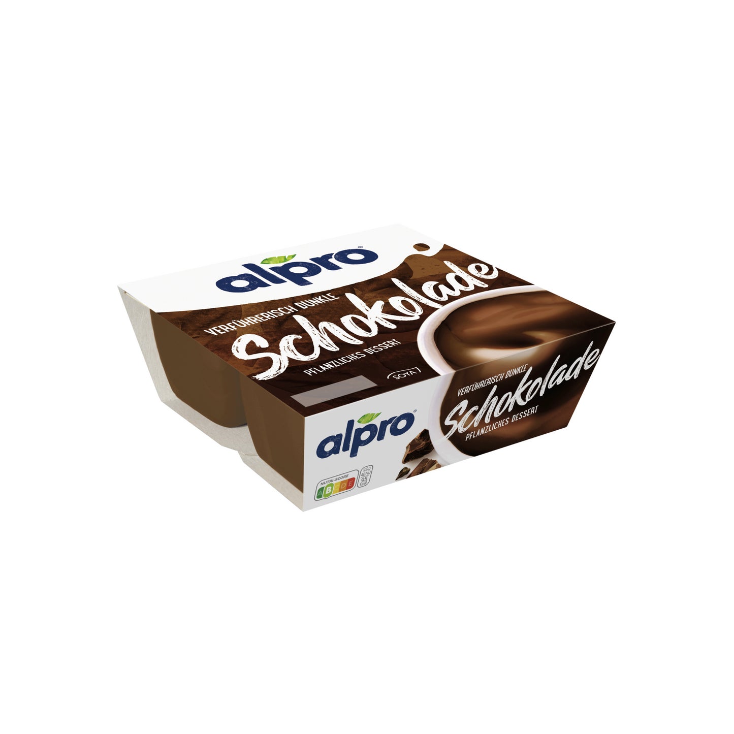 Alpro Soya H-Dessert Dunkle Schokolade 4x125g