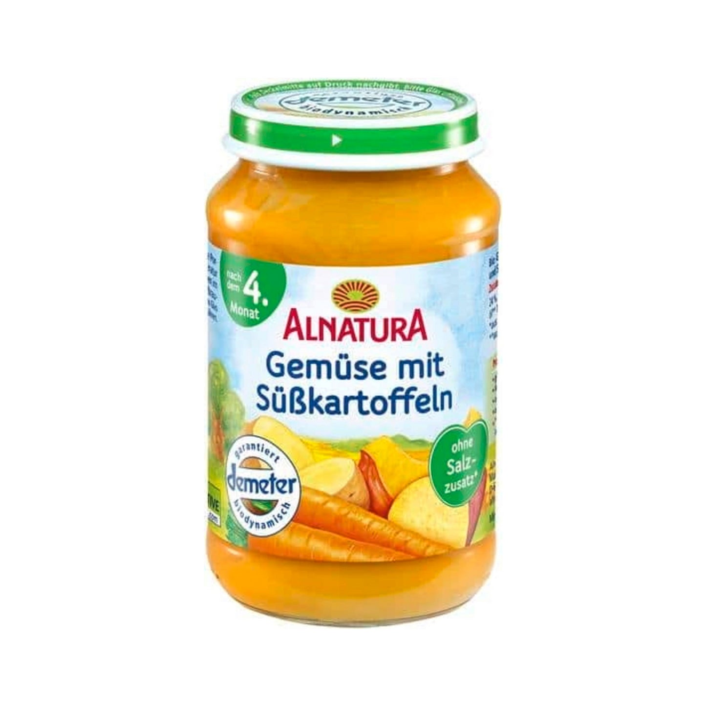 Demeter Alnatura Gemüse mit Süßkartoffeln ab 5.Monat 190g