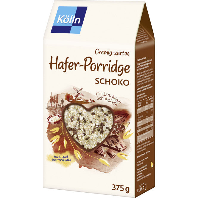 Kölln Cremig-zartes Hafer-Porridge Schoko 375g