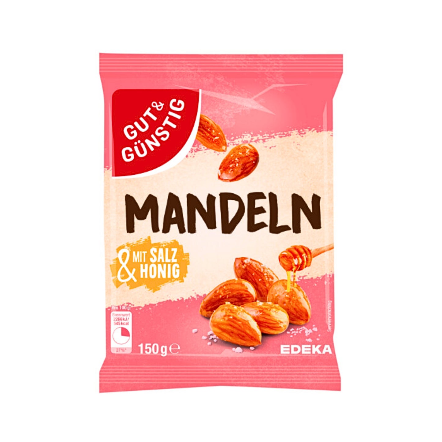 GUT&GÜNSTIG Mandeln Honig&Salz geröstet 150g
