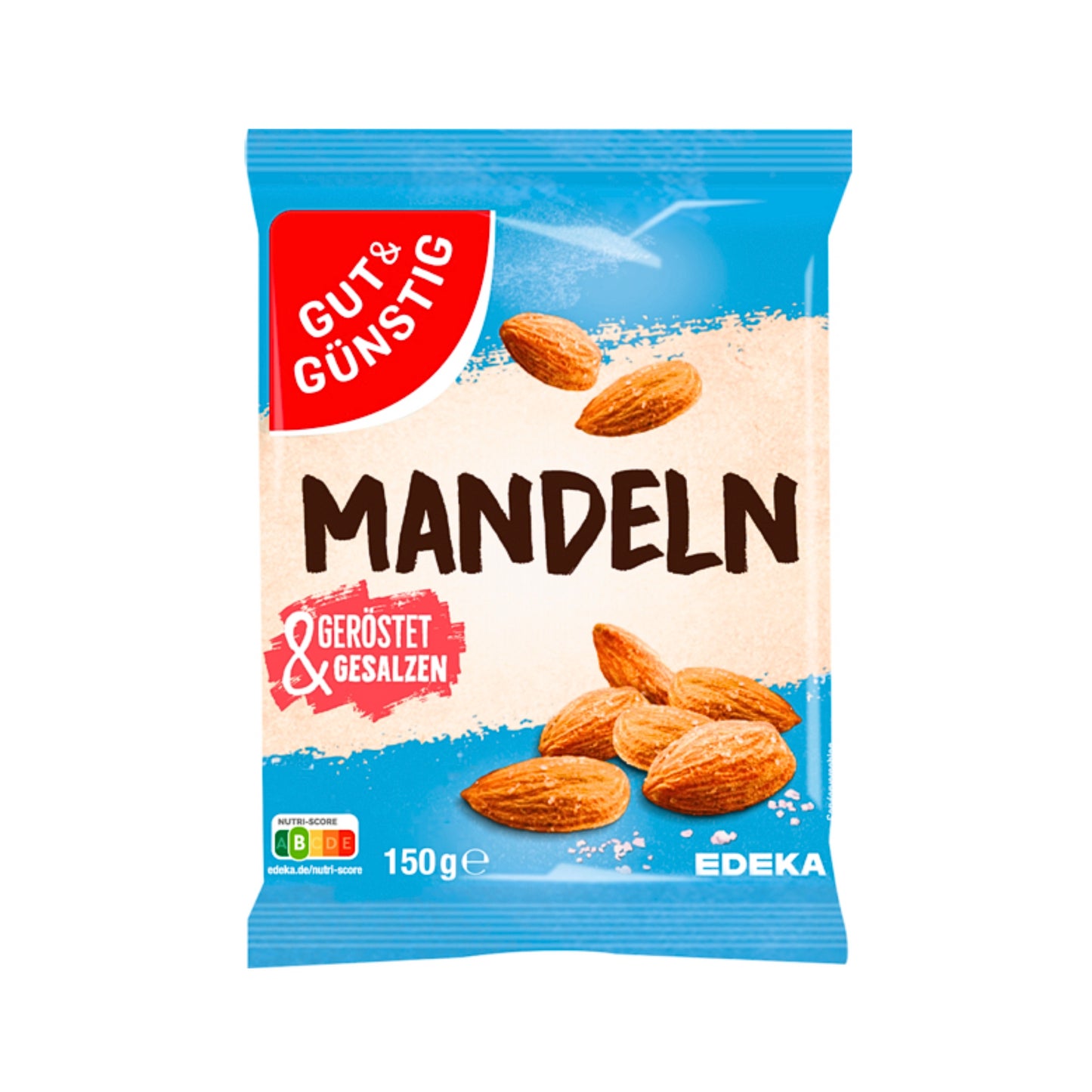 GUT&GÜNSTIG Mandeln geröstet&gesalzen 150g