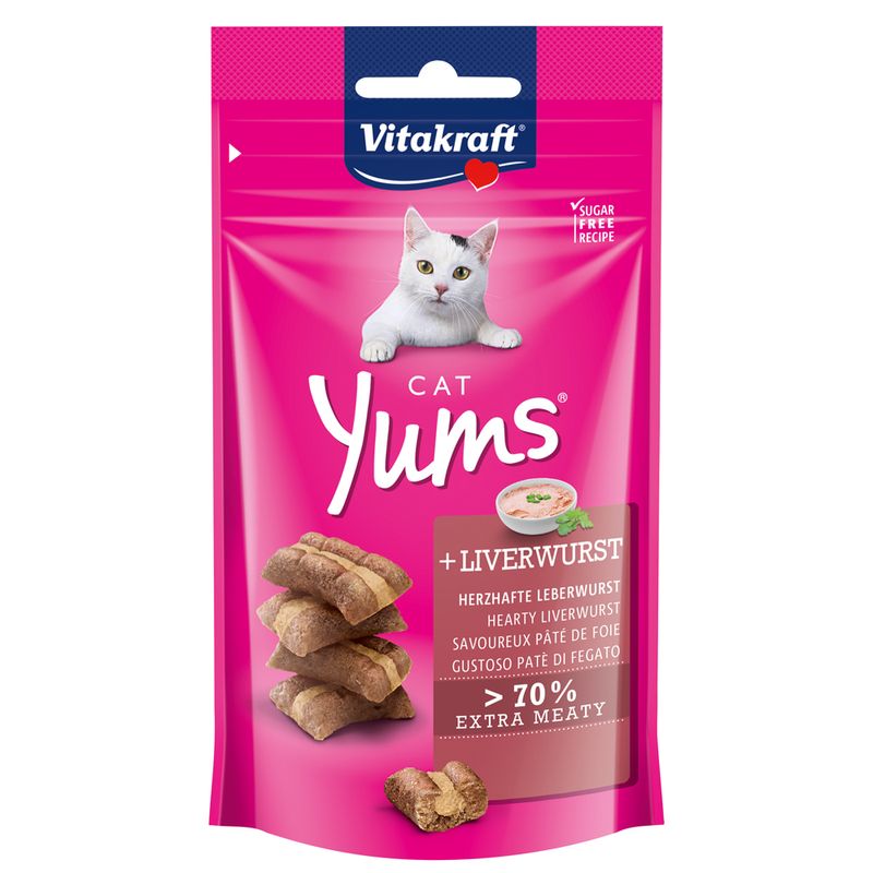 Vitakraft Cat Yums Leberwurst 40g