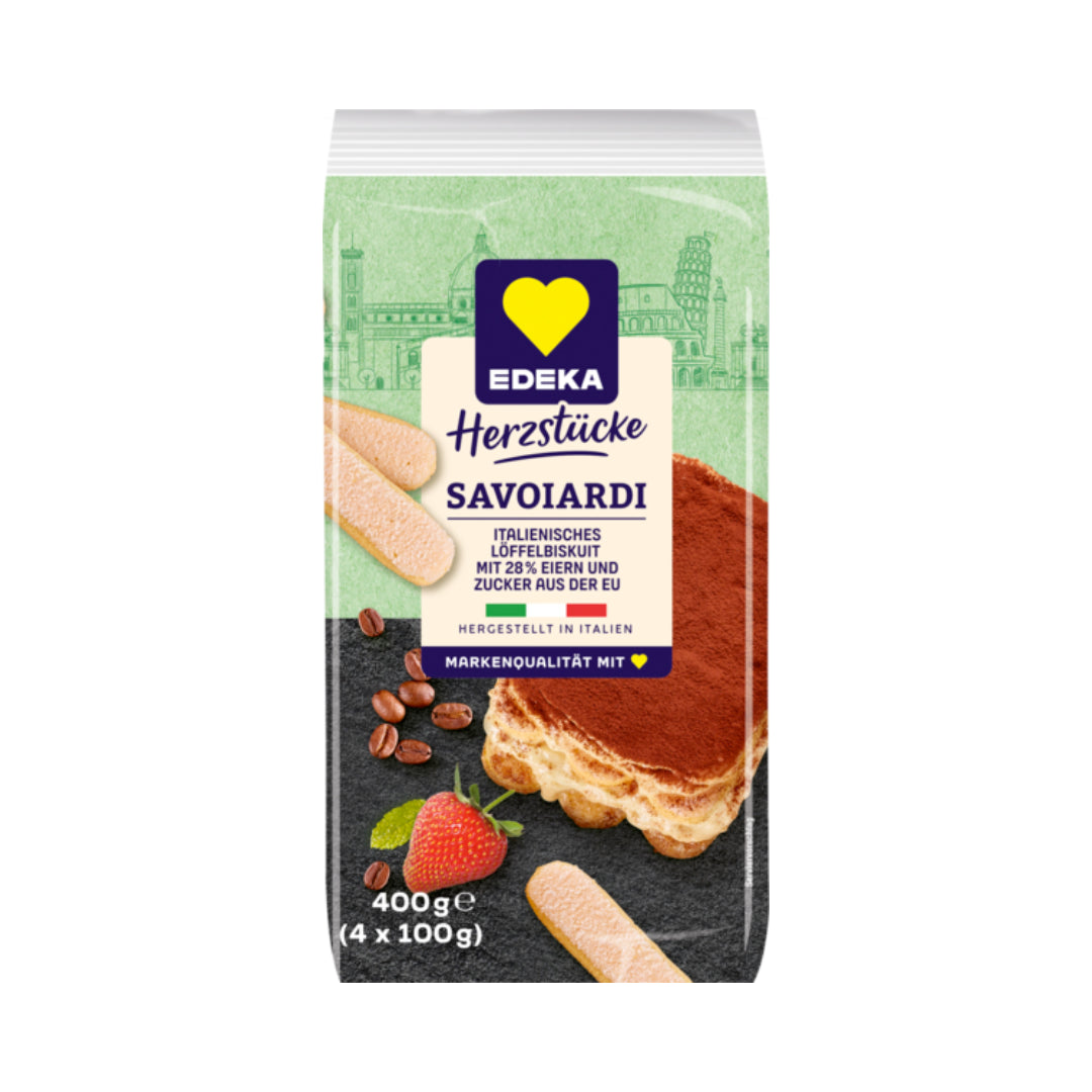 EDEKA Herzstücke Savoiardi Italienisches Löffelbiskuit 400g