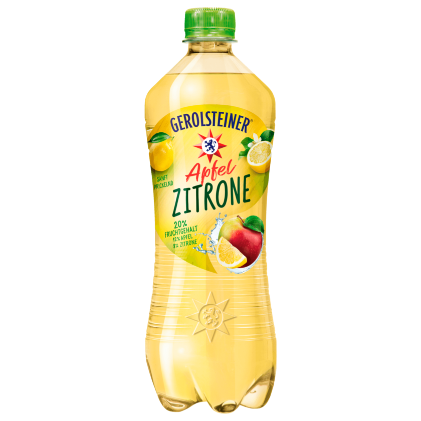 Gerolsteiner und Frucht Apfel-Zitrone 0,75l DPG