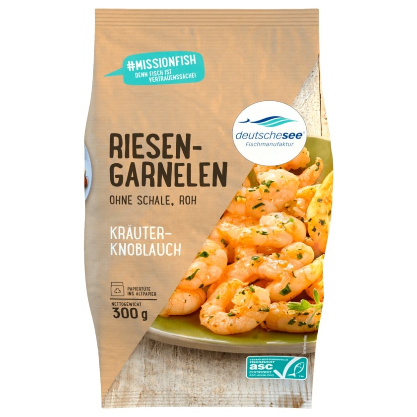 ASC Deutsche See Riesengarnele 300g