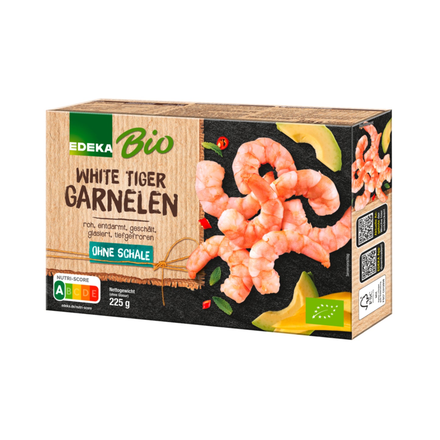 Bio EDEKA White Tiger Garnelen 225g
