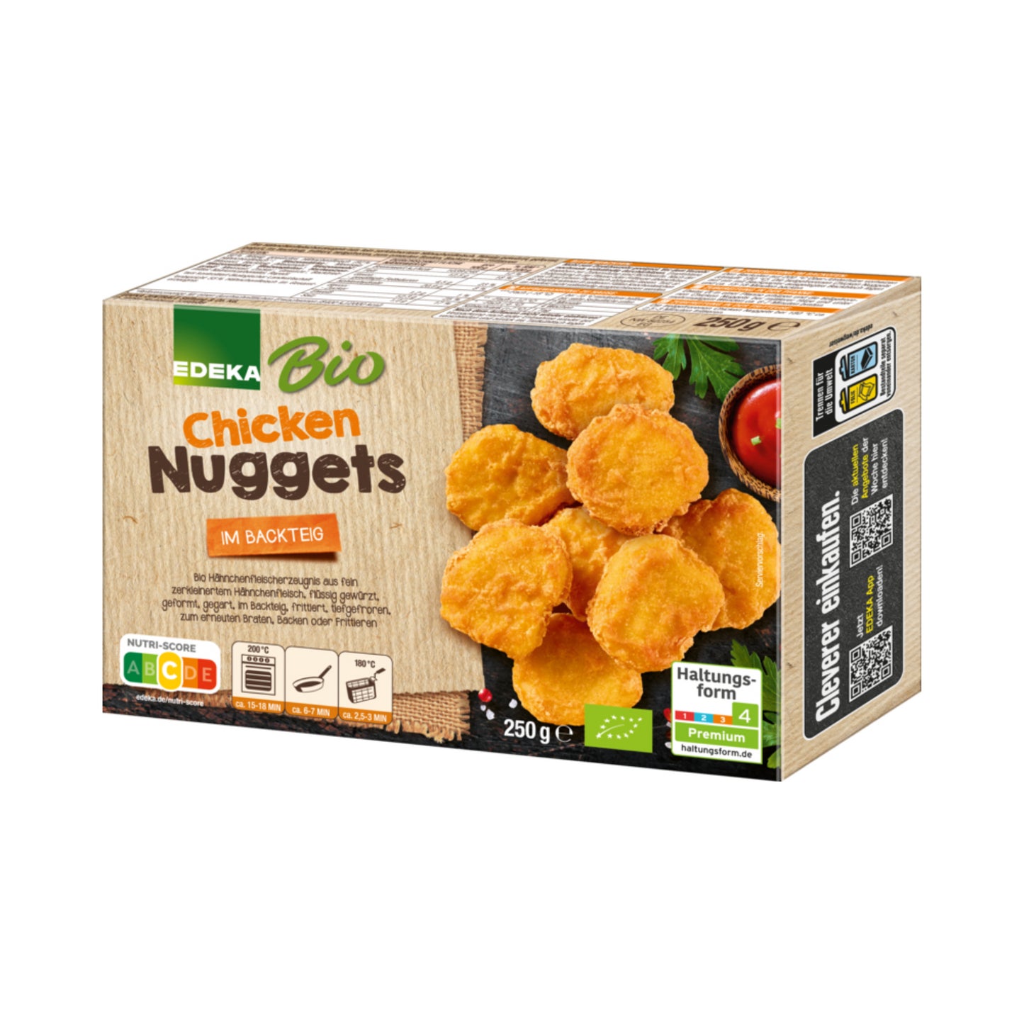 Bio EDEKA Chicken Nuggets im Backteig 250g