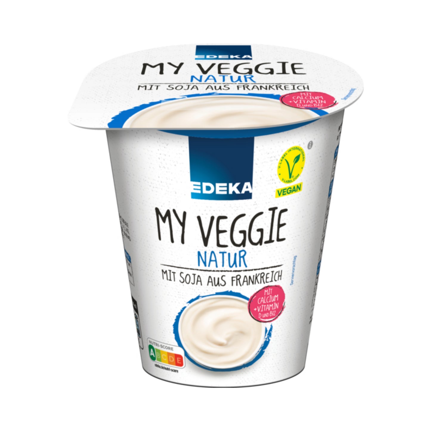 EDEKA My Veggie Veganer Sojaghurt ungesüßt 500g