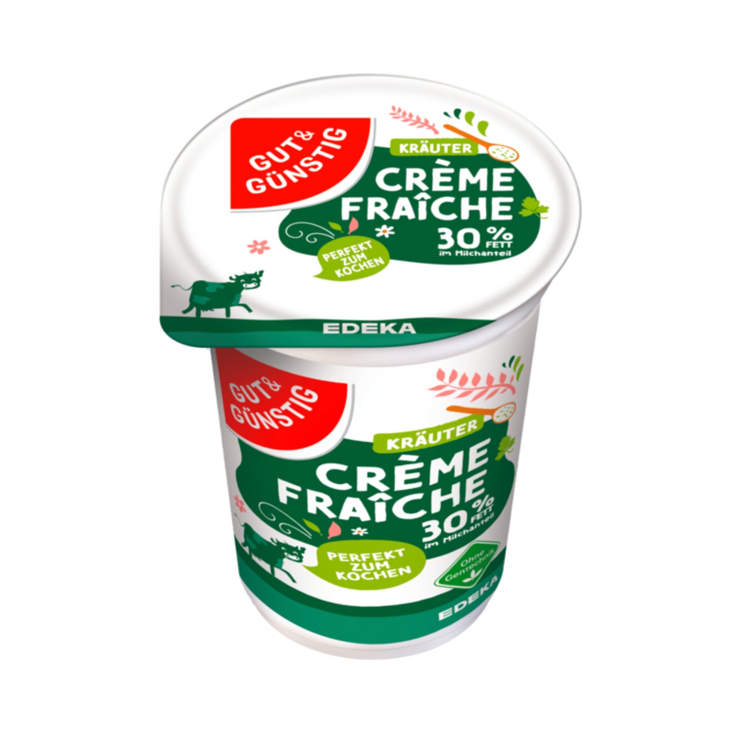 GUT&GÜNSTIG Creme Fraiche Kräuter 200g VLOG