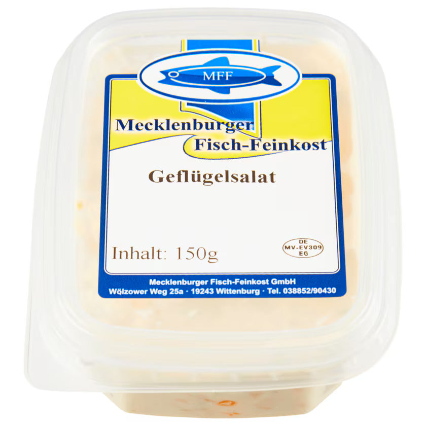 Mecklenburger Fisch Feinkost Geflügelsalat 150g