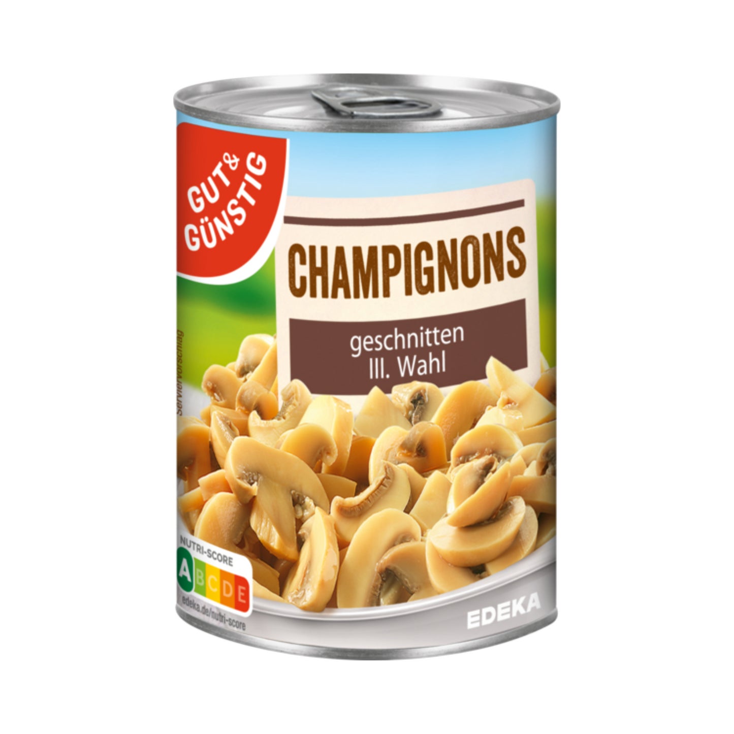 GUT&GÜNSTIG Champignons 3.Wahl geschnitten 290g