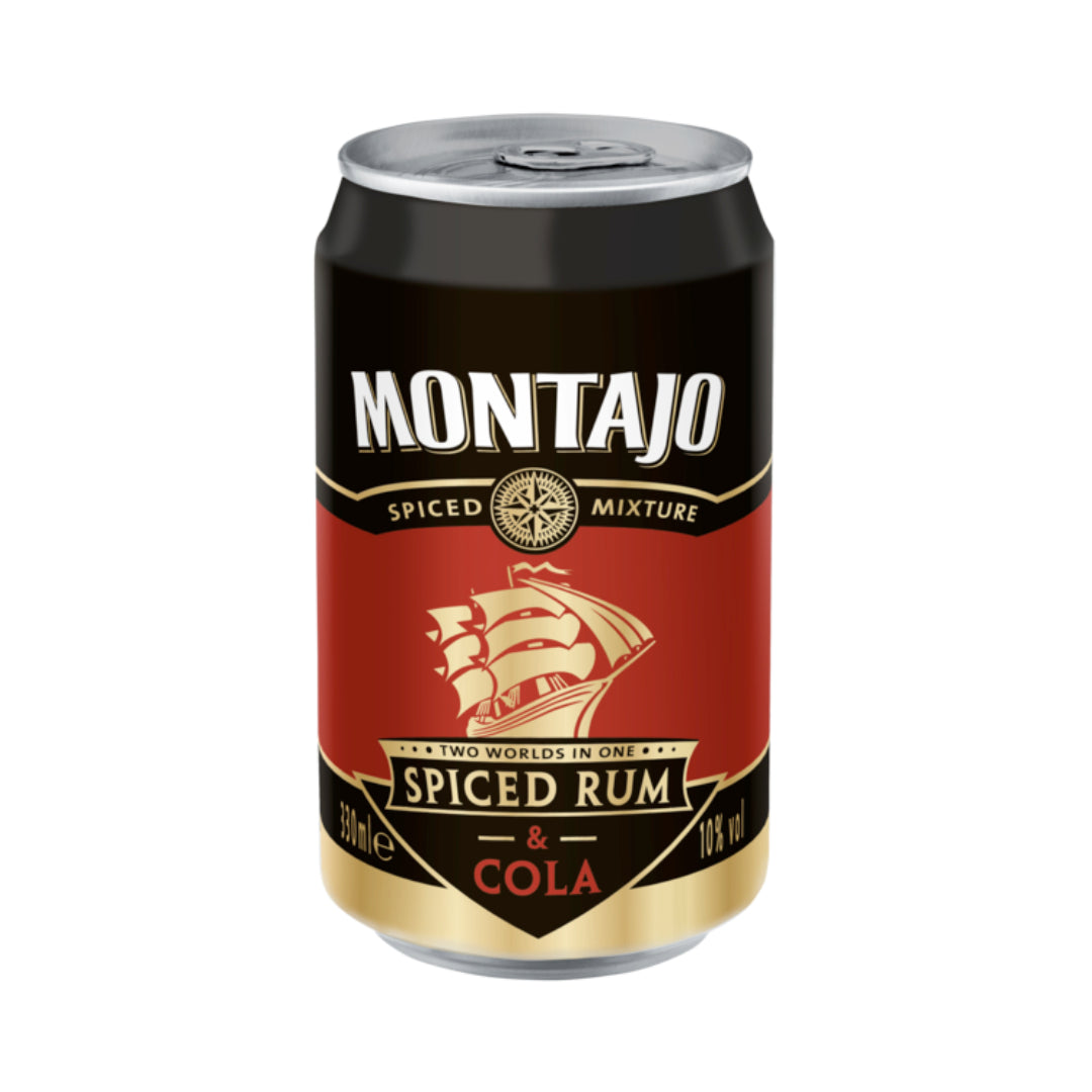 MONTAJO Spiced Rum&Cola 10% 0,33l DPG