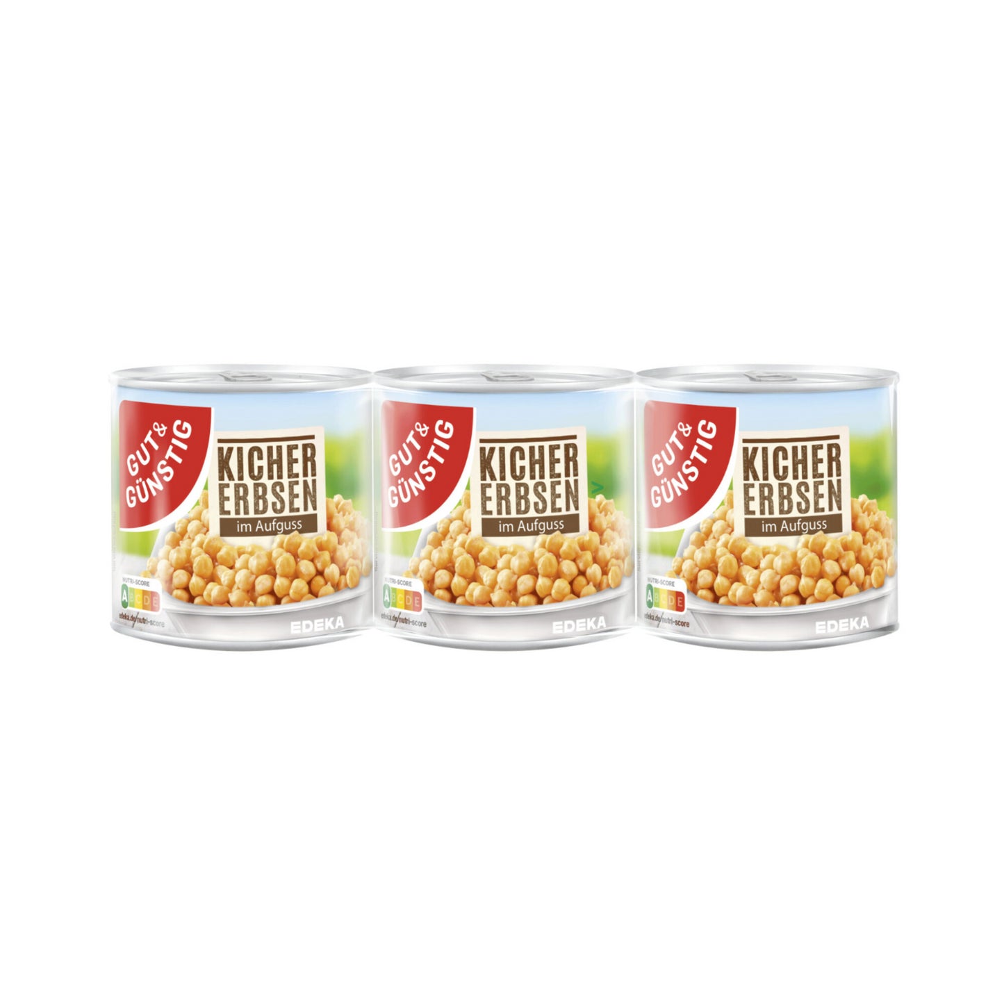 GUT&GÜNSTIG Kichererbsen 3x200g