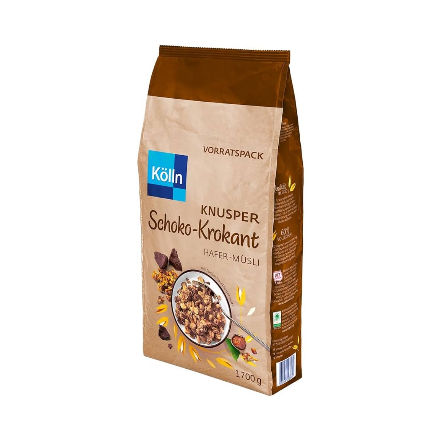 Kölln Müsli Knusper Schoko Krokant 1700g