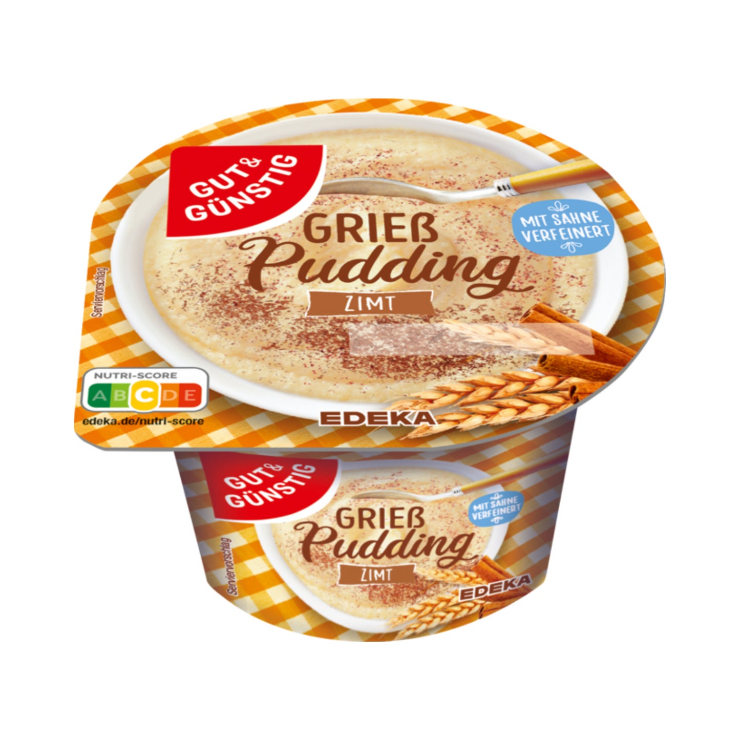 GUT&GÜNSTIG Grießpudding Zimt 175g