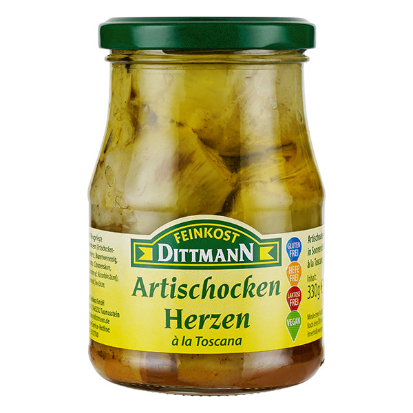 Feinkost Dittmann Artischockenherzen Toscana 330g