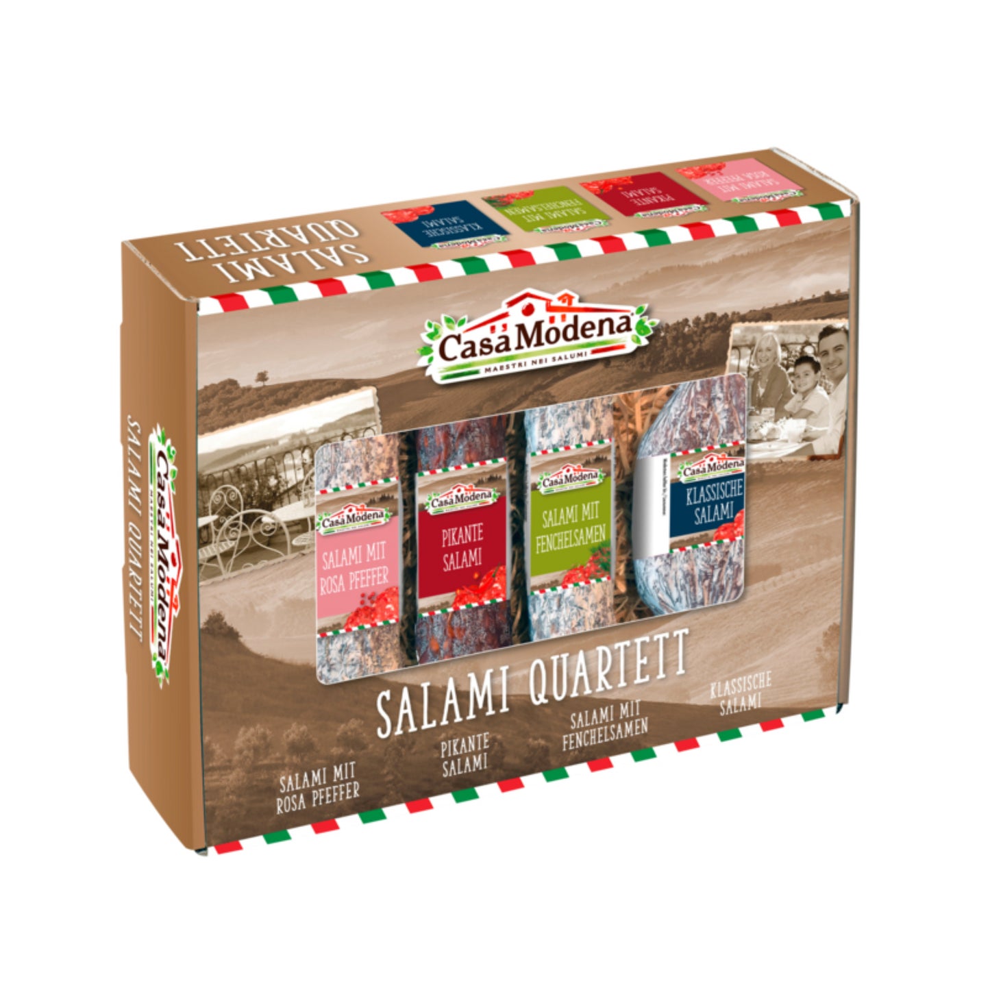 Casa Modena Salami Quartett 520g