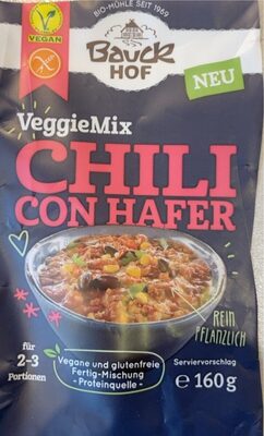 Bio Bauckhof Veggie Mix Chili con Hafer 160g