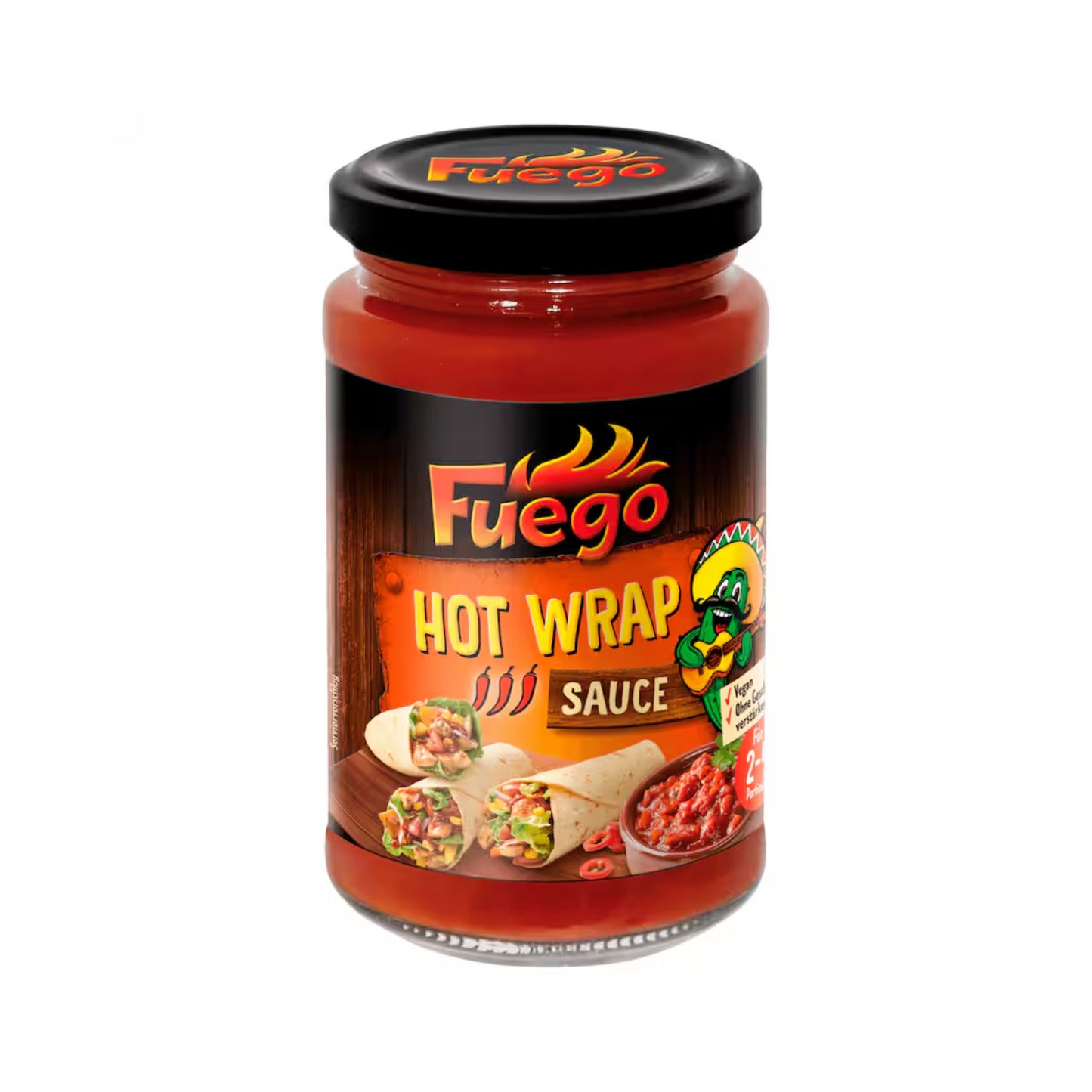 Fuego Hot Wrap Sauce 200ml