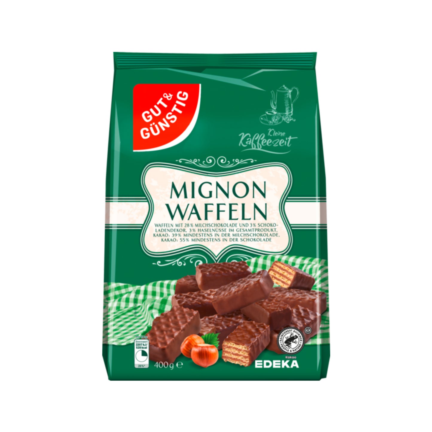 GUT&GÜNSTIG Mignonwaffeln 400g