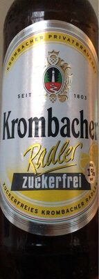Krombacher Radler zuckerfrei 0,33l MW