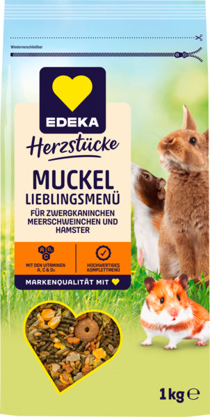 EDEKA Herzstücke Lieblingsmenü für alle Nager 1kg