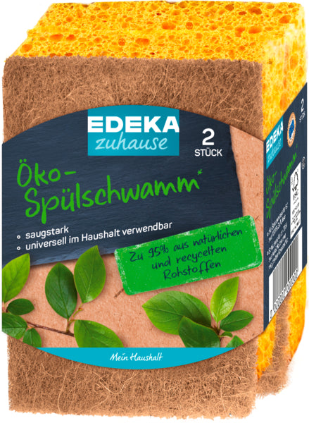 EDEKA zuhause Ökologischer Spülschwamm 2ST