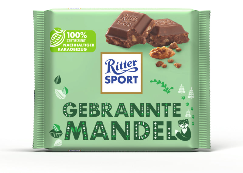 Ritter Sport gebrannte Mandel 100g