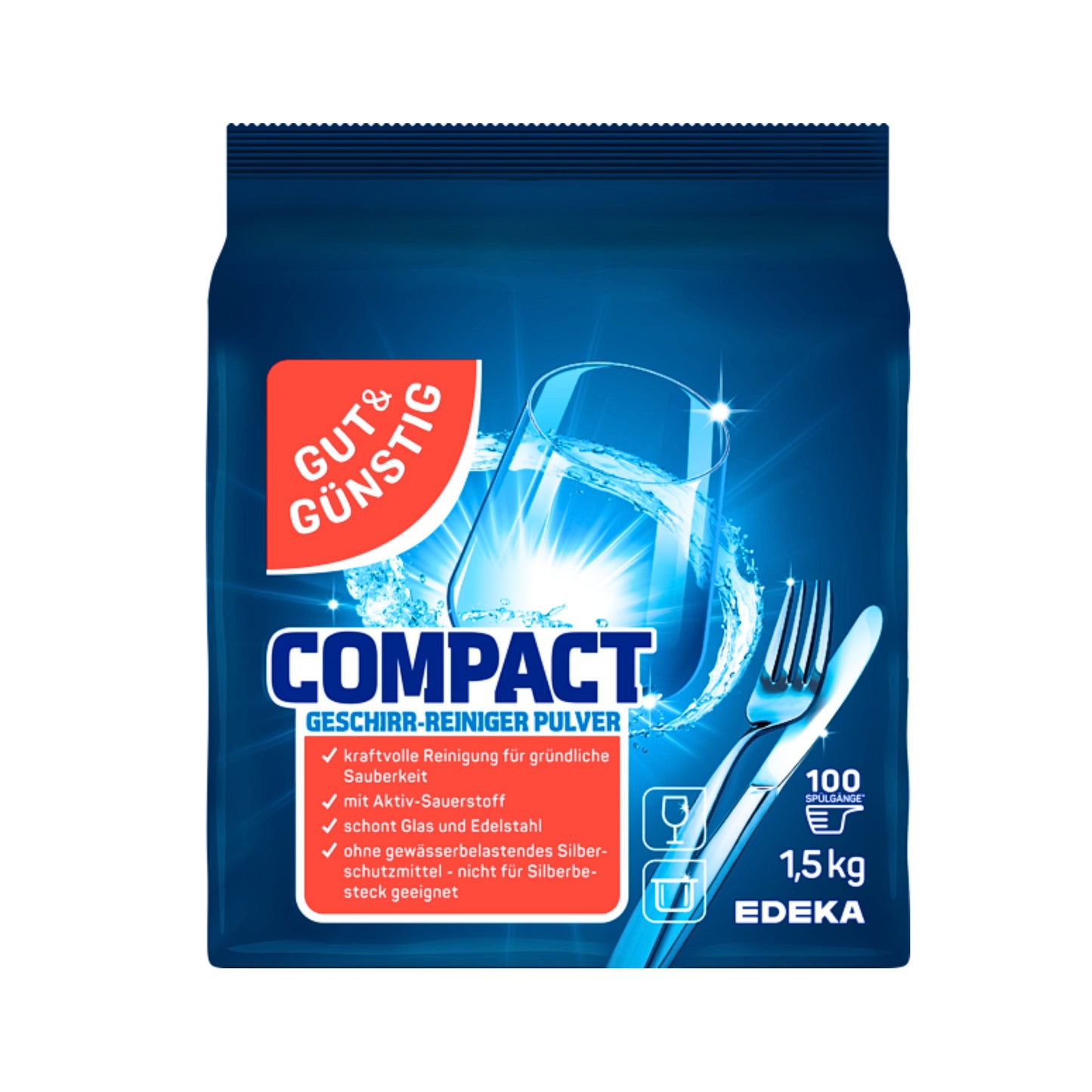 GUT&GÜNSTIG Geschirr-Reiniger Pulver 1,5kg