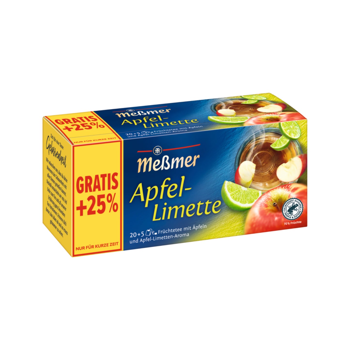Meßmer Apfel-Limette 20+5ST 62,5g