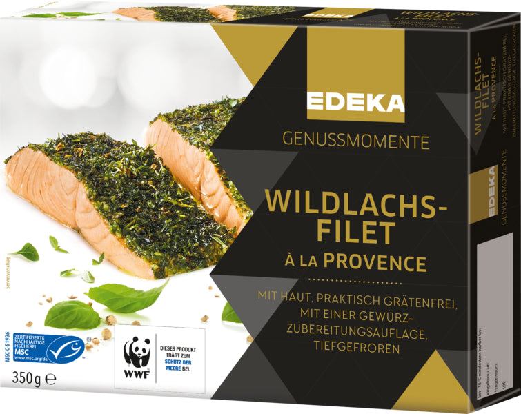 MSC EDEKA Genussmomente Wildlachsfilet mit Haut Provencale 350g