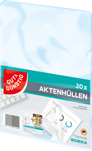 GUT&GÜNSTIG Aktenhüllen 20ST