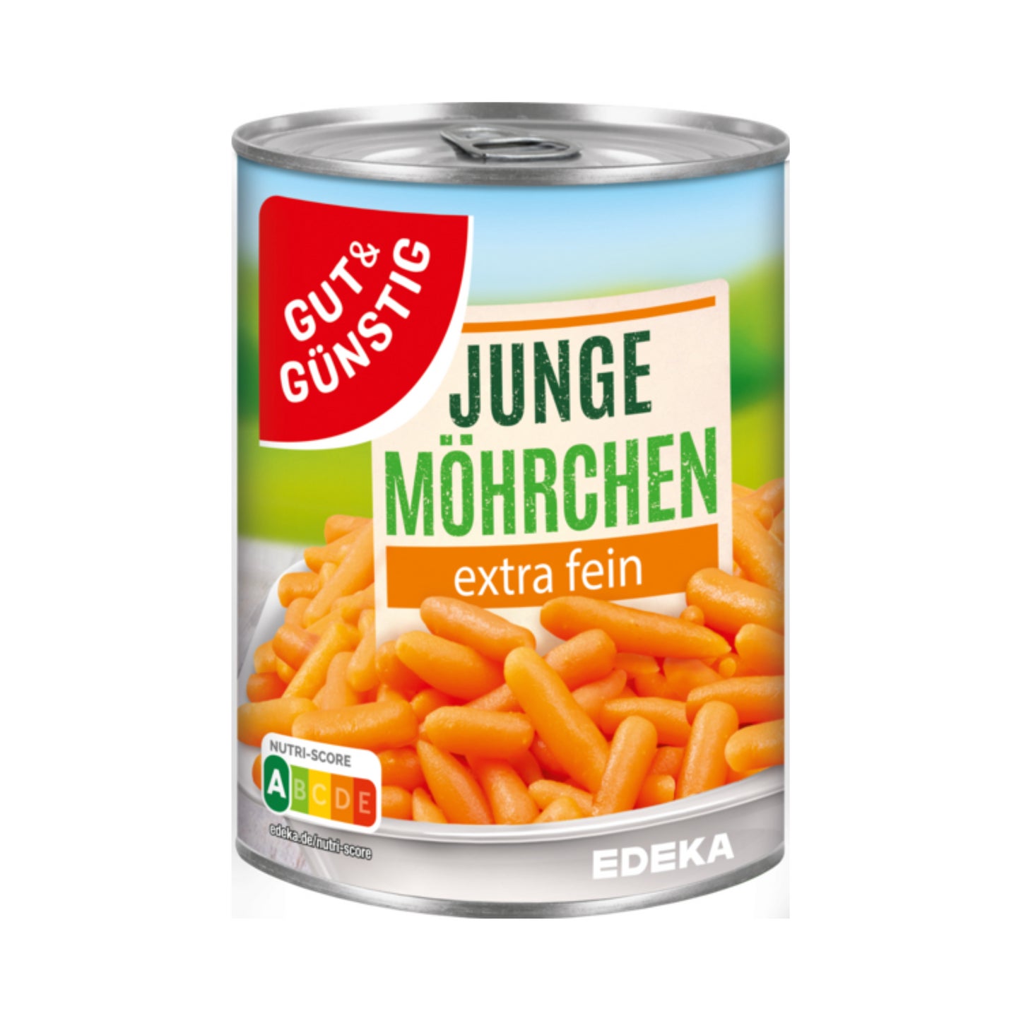 GUT&GÜNSTIG Möhren extra fein 400g