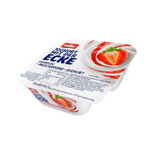 Müller Joghurt mit der Ecke Mascarpone Erdbeer 135g