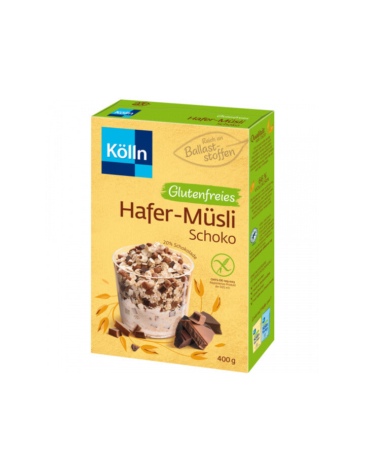 Kölln zartes Hafer-Müsli Schoko glutenfrei 400g