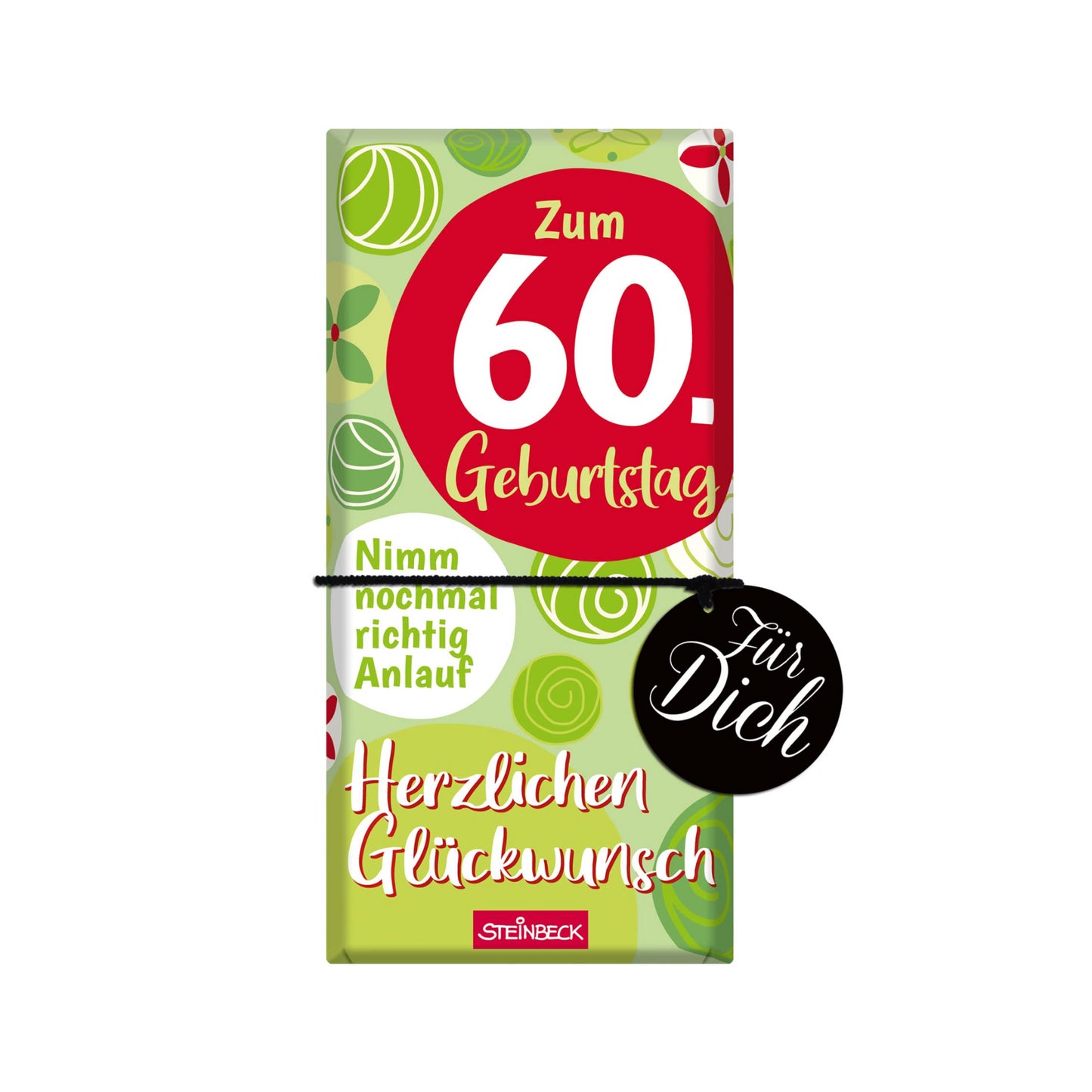 Steinbeck Schokolade Zum 60.Geburtstag 100g