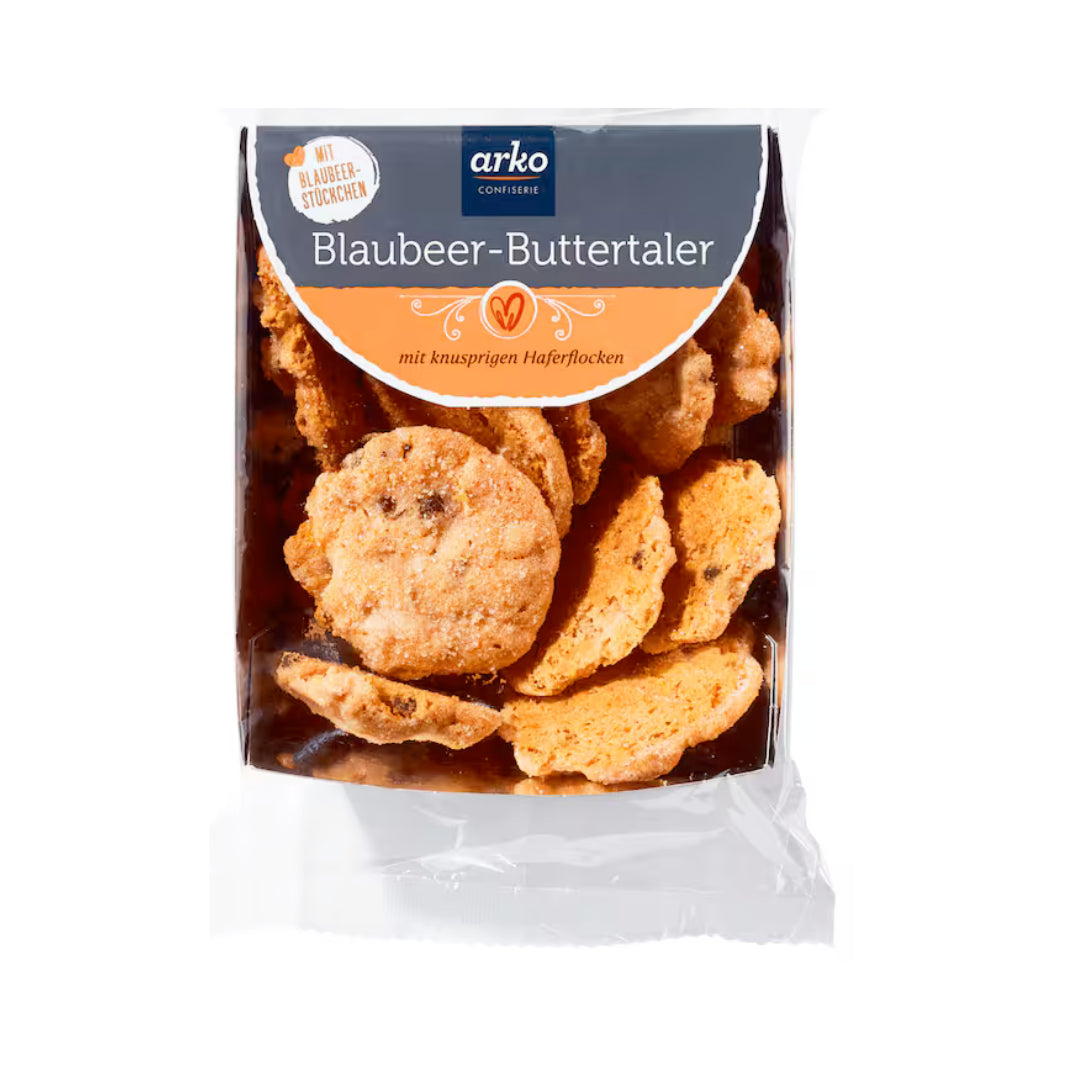 Arko Blaubeer-Buttertaler 150g