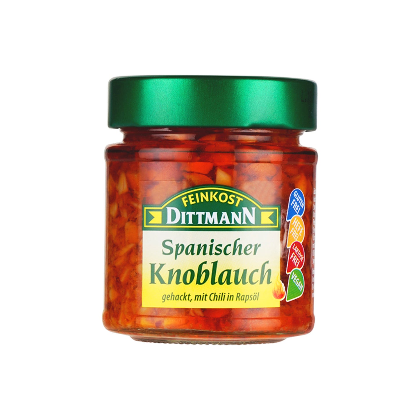 Feinkost Dittmann Knoblauch gehackt Chili 130g