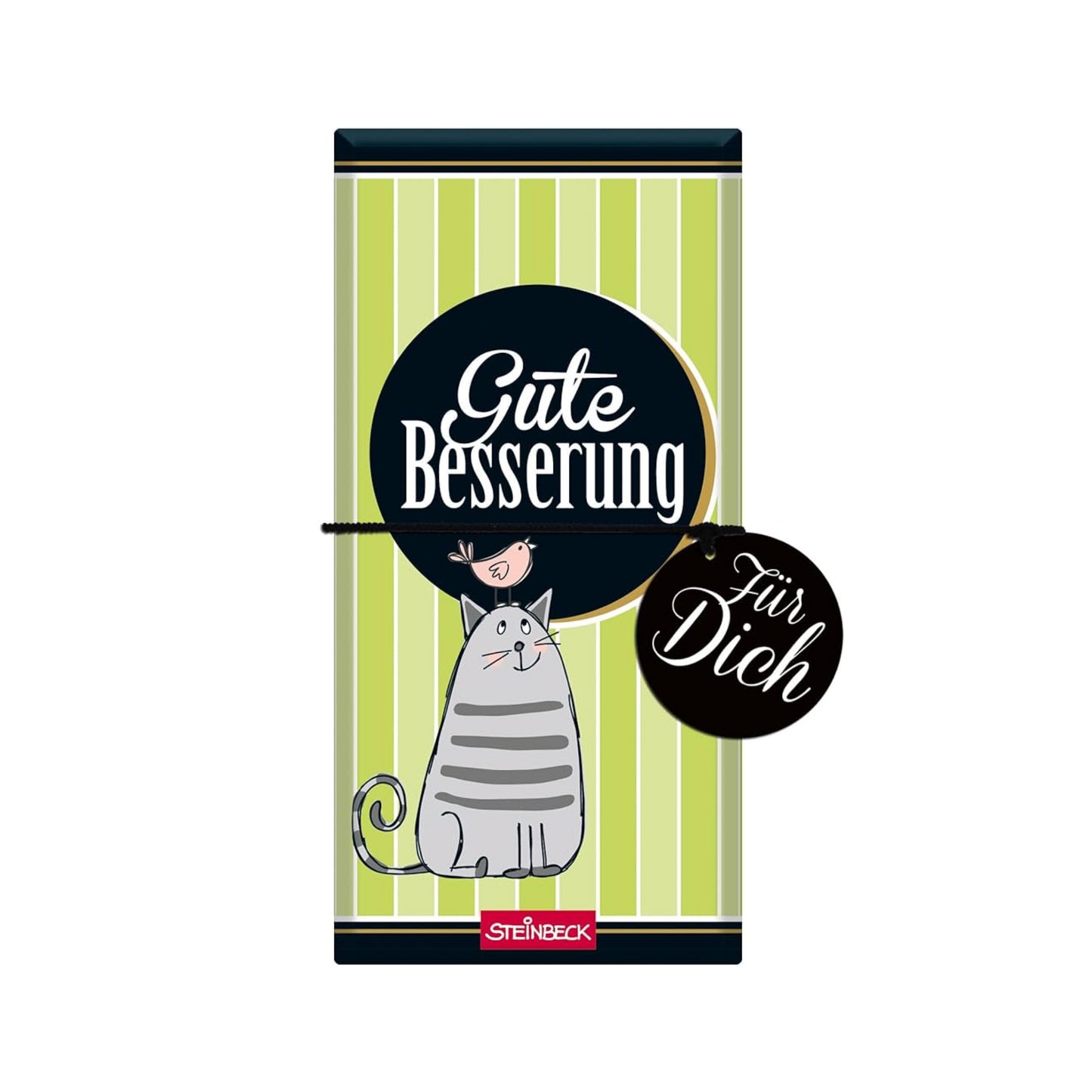 Steinbeck Schokolade Katze Motiv 3 100g