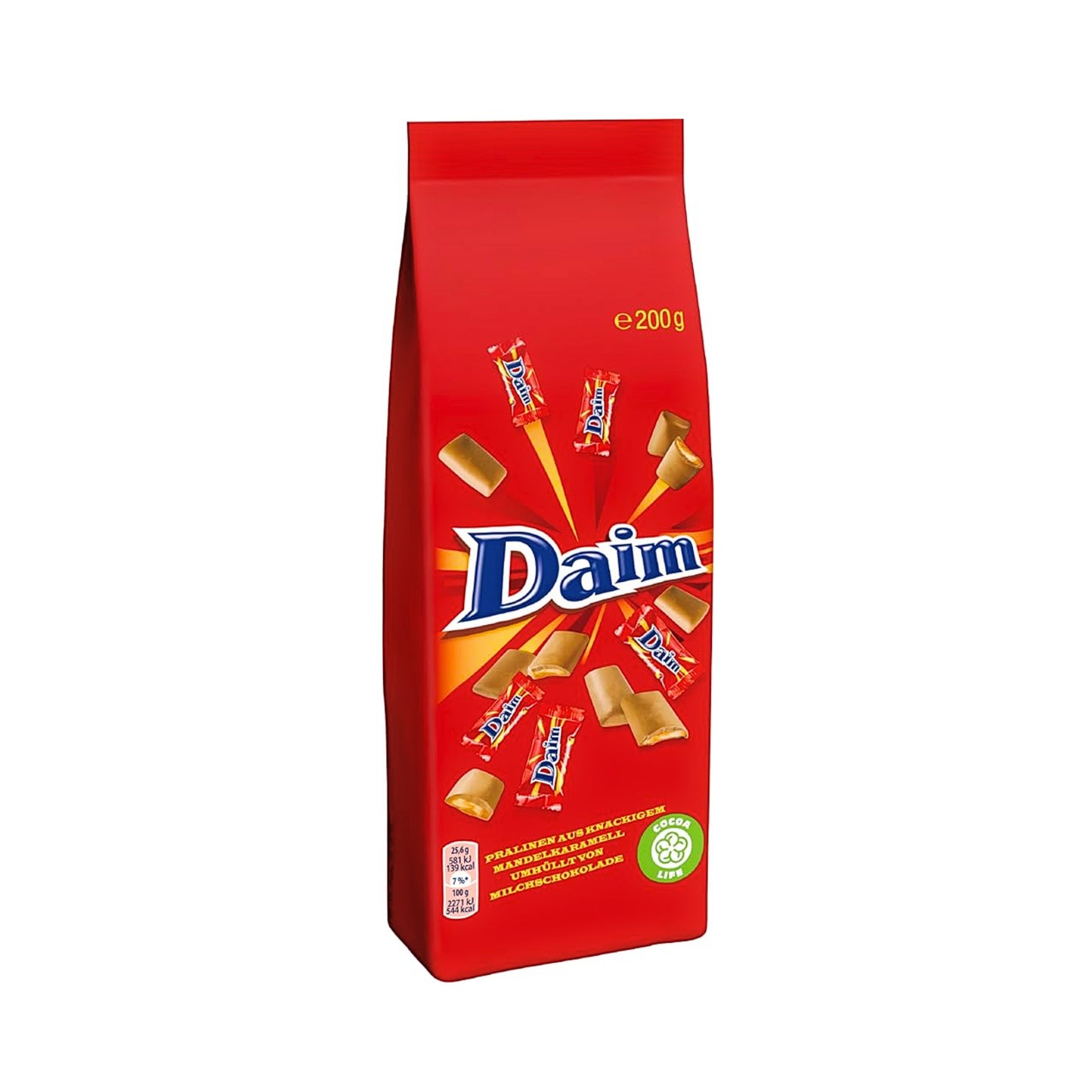 Daim Pralinen Butter Mandel Karamel 200g