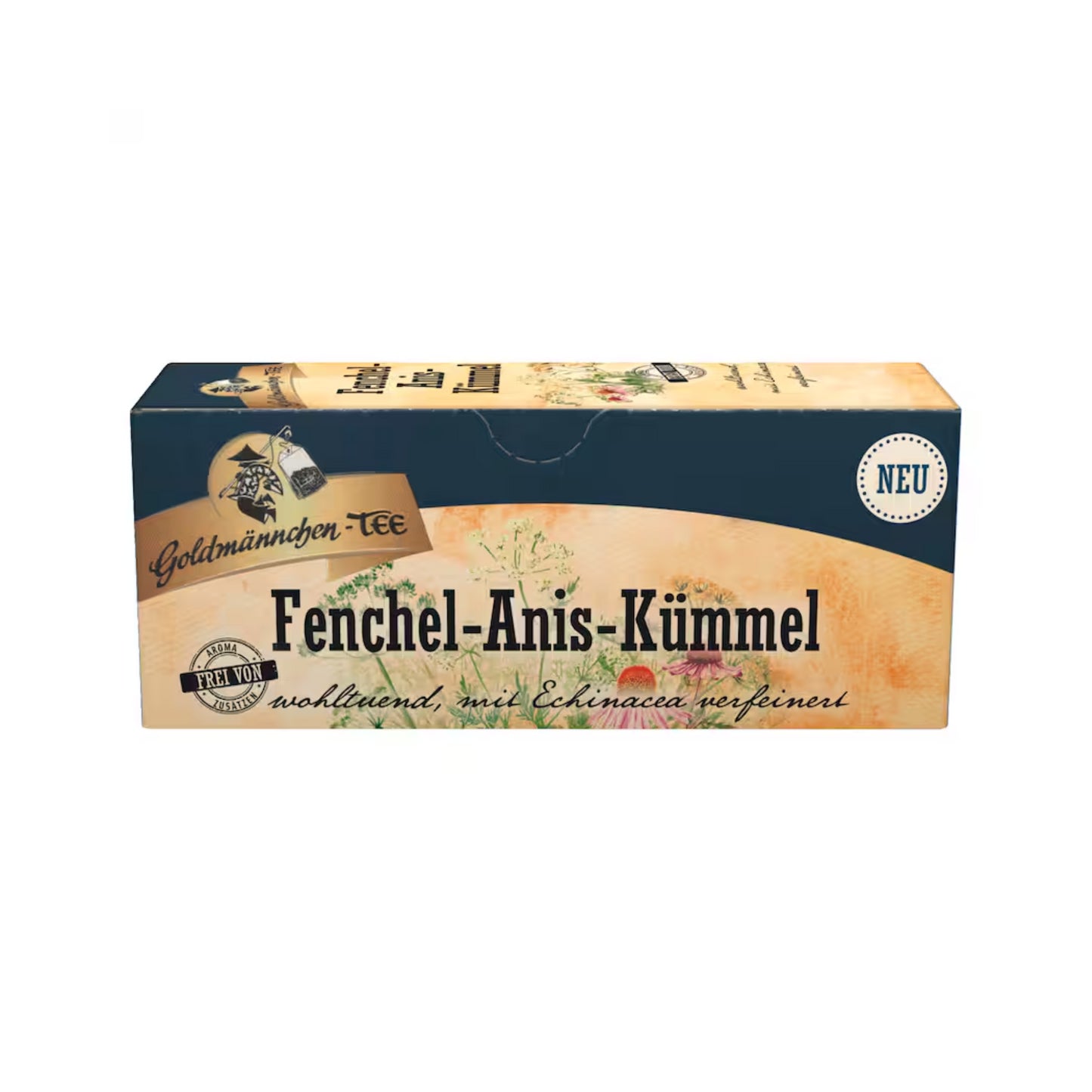 Goldmännchen-Tee Fenchel-Anis-Kümmel mit Echinacea 25ST 50g